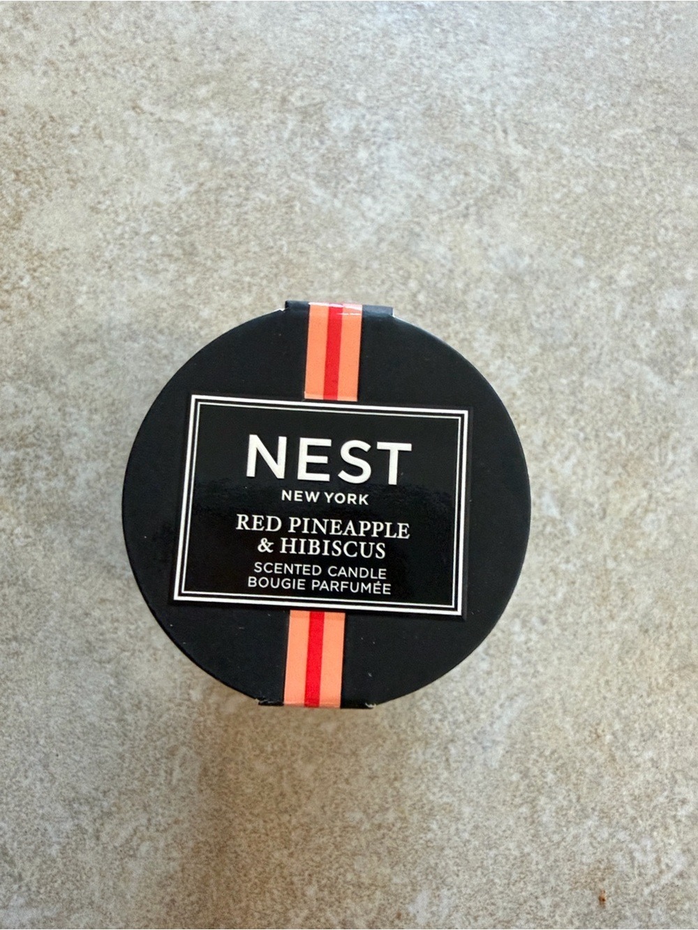 NEST New York Red Pineapple Hibiscus Votive Candle 0.95 oz NIB - Picture 1 of 3